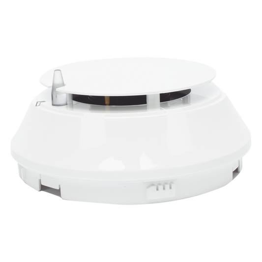 Detector direccionable multicriterio de incendio y monóxido de carbono, fotoeléctrico, infrarrojo y térmico