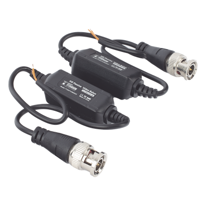 Kit de Transceptores (Baluns) para EXTERIOR TurboHD Hasta 4K HD-TVI / HD-CVI / AHD / CVBS / COAXITRON / AUDIO POR COAXITRON / Menu OSD / CONECTORES