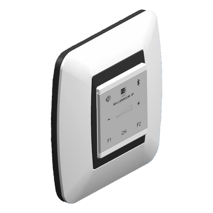 Mando Bluetooth IP | Control Táctil | Compatible Sistema Millennium | Alimentación PoE | Color Blanco |