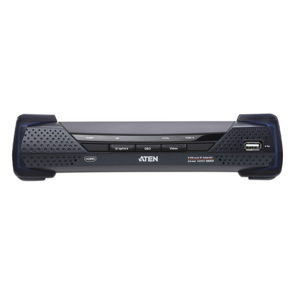 Unidad receptora extensora 4K HDMI KVM sobre IP