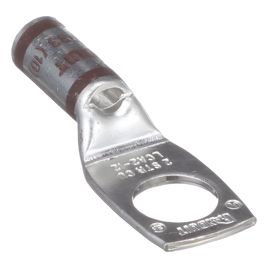 Zapata de compresión LCA2-12-Q, para cal. 2 Awg, Barreno para tornillo prisionero de 1/2, 1 Pz