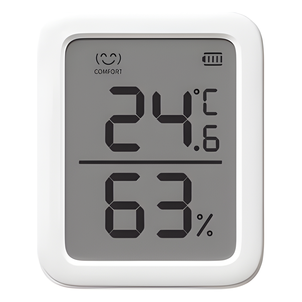 Medidor de temperatura y humedad Datos en pantalla / inalámbrico BLUETOOTH compatible con HUB SwitchBot