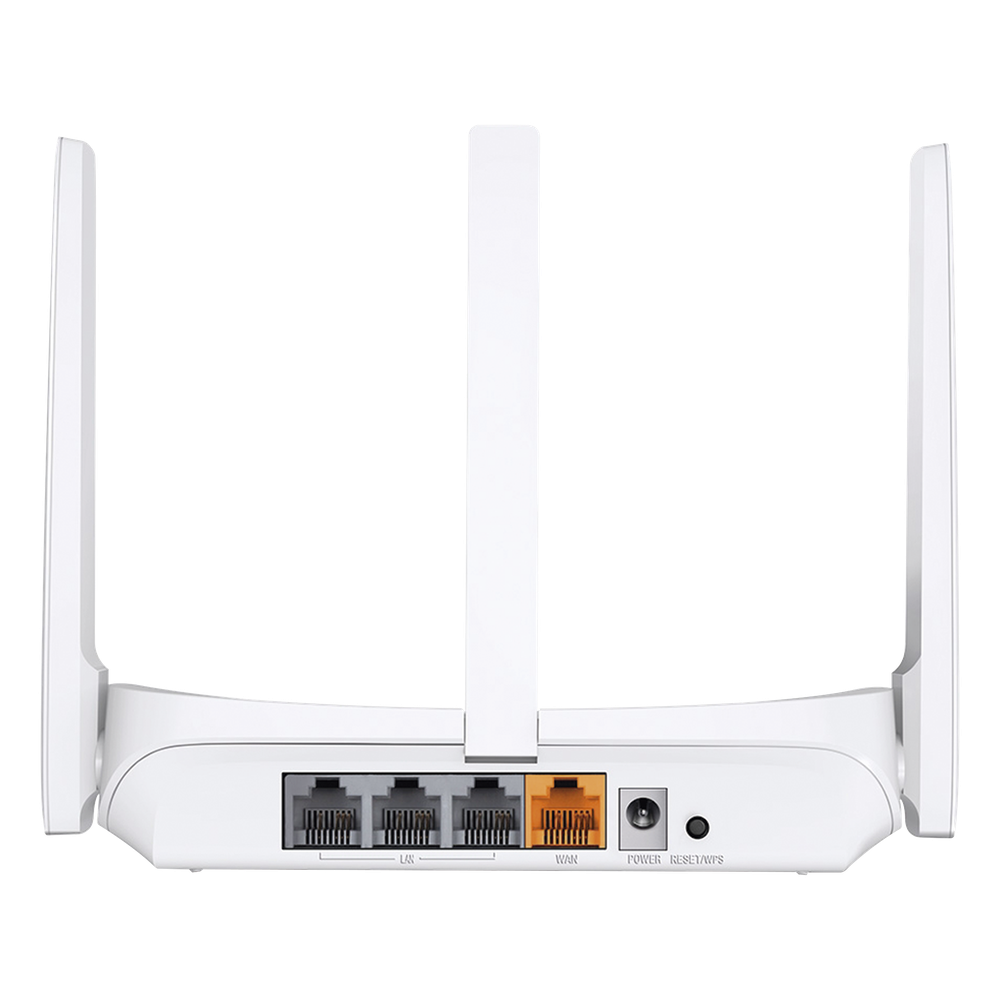 Router Inalámbrico N / 2.4 GHz de 300 Mbps / 1 Puerto WAN 10/100 Mbps / 3 puertos LAN 10/100 Mbps / 3 antenas de 5 dBi / Compatible con IPTV e IPV6