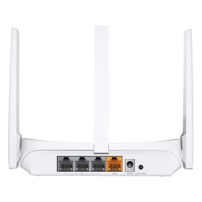 Router Inalámbrico N / 2.4 GHz de 300 Mbps / 1 Puerto WAN 10/100 Mbps / 3 puertos LAN 10/100 Mbps / 3 antenas de 5 dBi / Compatible con IPTV e IPV6