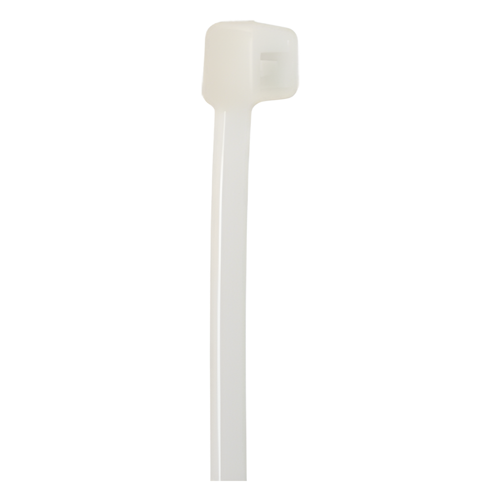 Cincho STRONGHOLD, 300 mm largo x 4.8mm ancho, Tensión 50 lb (222 N) Naylon 6,6 Color Natural, Paquete de 1000 Piezas