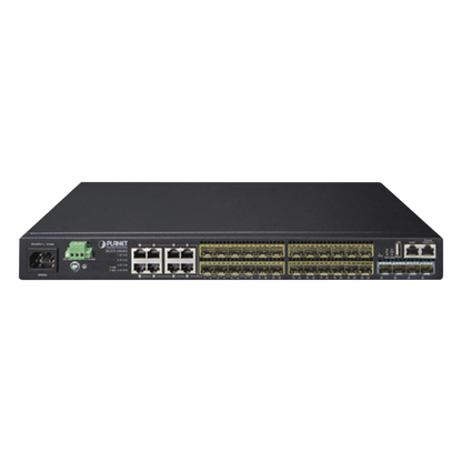Switch Core Capa 3, 24 Puertos SFP 100/1000X, 8 Puertos Compartidos Gigabit Ethernet, 4 Puertos SFP de 10 Gbps