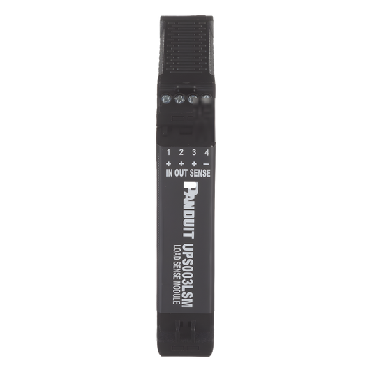 Sensor de Carga, Para UPS Industrial de Panduit UPS00100DC, De Montaje en Riel Din, Color Negro
