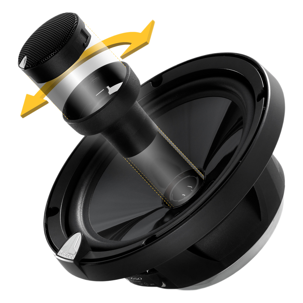 JL Audio® C3 / Car Audio / Sistema de Componentes-Coaxial Bidireccional de 6.5" / Potencia RMS 75 W / Sensibilidad 90 dB / Respuesta 48 Hz-25 kHz