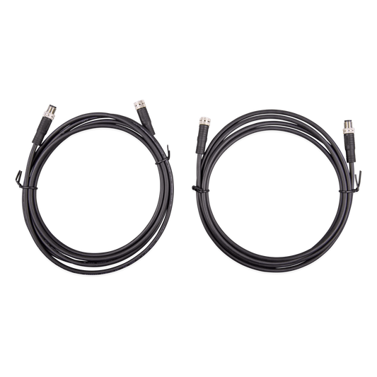 Cable con Conector Circular M8 para comunicación Batería Victron Litio NG / 2 m de Largo