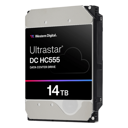 Disco Duro Empresarial WD Ultrastar HC555 14 TB | SATA 6Gb/s | 7200 RPM | 3.5"