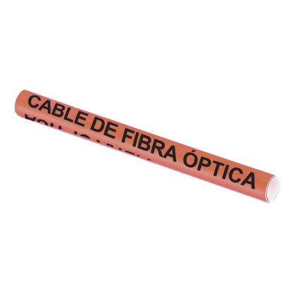 Marcador de Fibra Óptica Color Naranja, Diámetro de Aplicación: 6.4 a 12.5 mm (0.25 a 0.49 Pulgadas)