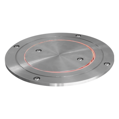 Bolardo Hidráulico Antiembestida 220 mm × 600 mm / Acero Inoxidable 304 / 200,000 J de Resistencia al Impacto / Bomba Hidráulica Integrada / Ciclo de