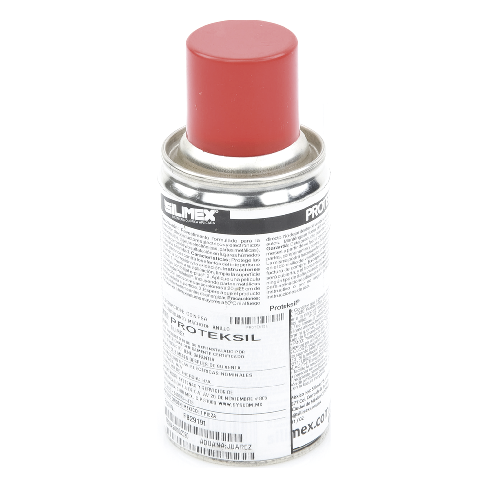 Revestimiento Protector Anti-Corrosión en Aerosol, Protege circuitos y conductores Electricos, es Ideal para usarse en Ambientes Altamente Húmedos
