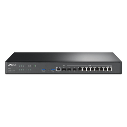 Router Omada VPN / SDN Multi-WAN 10G / 1 Puerto WAN SFP+ 10G / 1 Puerto WAN/LAN SFP+ 10G / 1 Puerto WAN/LAN SFP 1G / 8 puertos LAN/WAN 1G / 2 Puertos