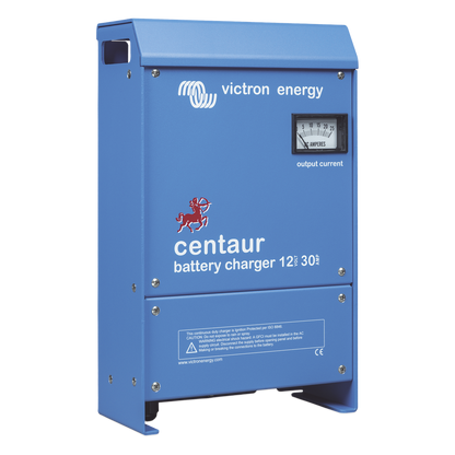 Cargador de Batería Centaur / Tecnología de Alta Frecuencia / Modelos 12-24 VDC / Carga 3 Etapas / 3 Salidas / Protección IP21