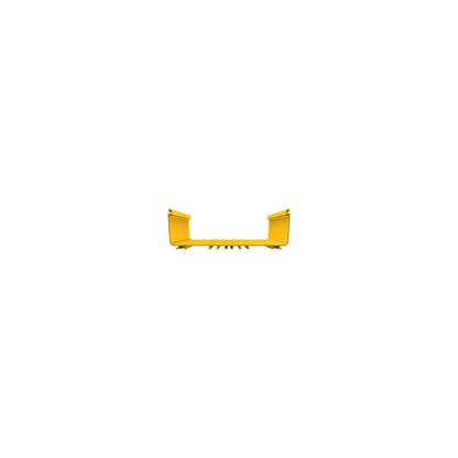 Canaleta FiberRunner™ 12X4, de PVC Rígido, Color Amarillo, 3 m. de Largo