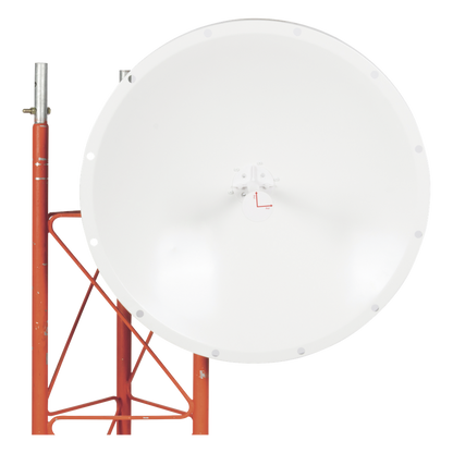 Antena Direccional con Frecuencia Extendida / 4.8 - 6.5 GHz / 28 dBi / Jumper incluido con conector N-Macho / Polaridad en 90º y 45º / Montaje