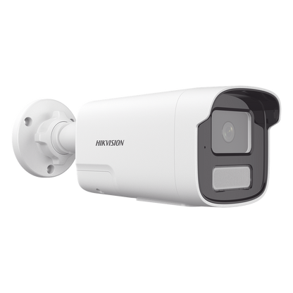 Cámara IP Bala 4 Megapixel (2560×1440) / Smart Hybrid Light IR+White Light 50 m (164 ft) / Detección Humana y Vehicular / Audio Bidireccional