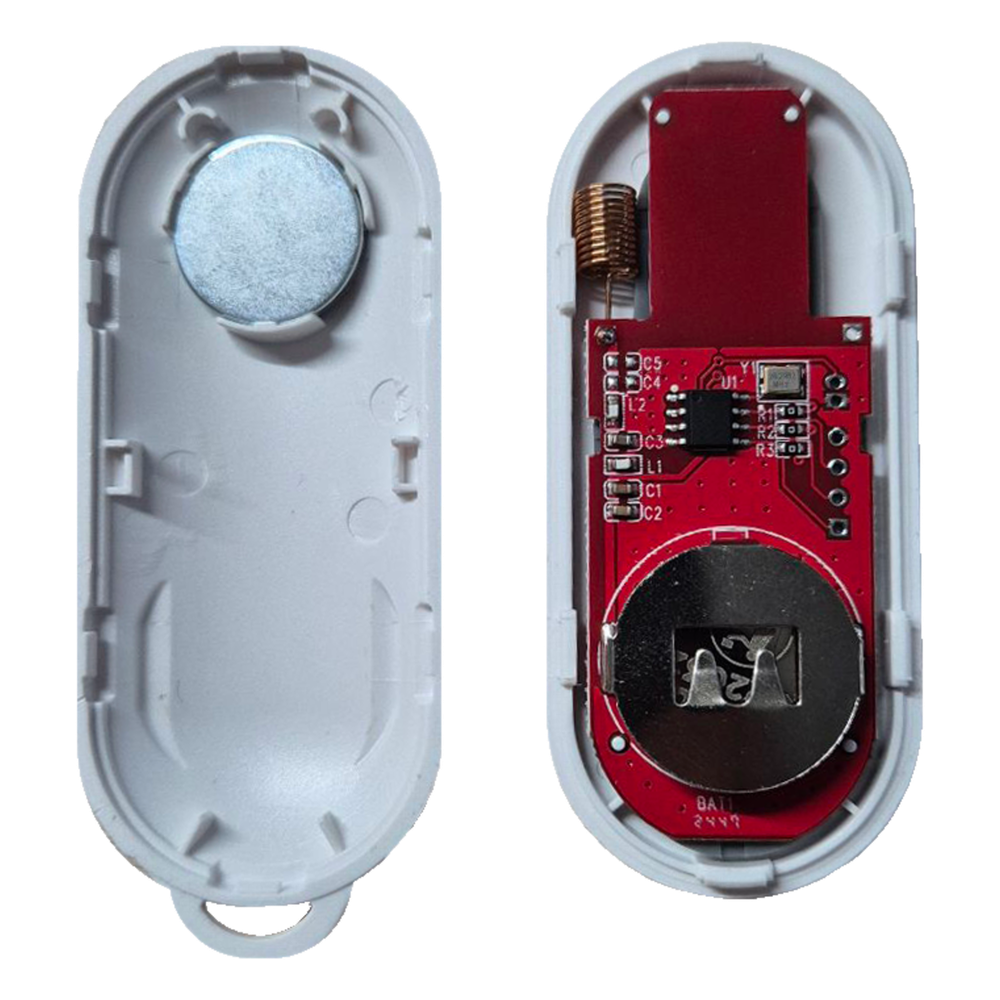 Llavero Inalámbrico para SF-SMART-FENCE / 433 MHz / Alcance 80 m (262.5 ft) / Batería CR2032 / -10 a 55°C / 3 Años de Garantía