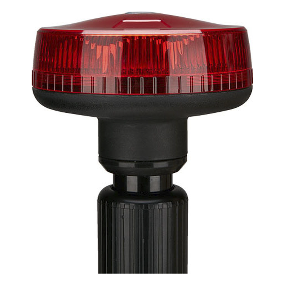 Luz telescópica Ultra Brillante Para Motocicleta, 9 LED, Color Rojo