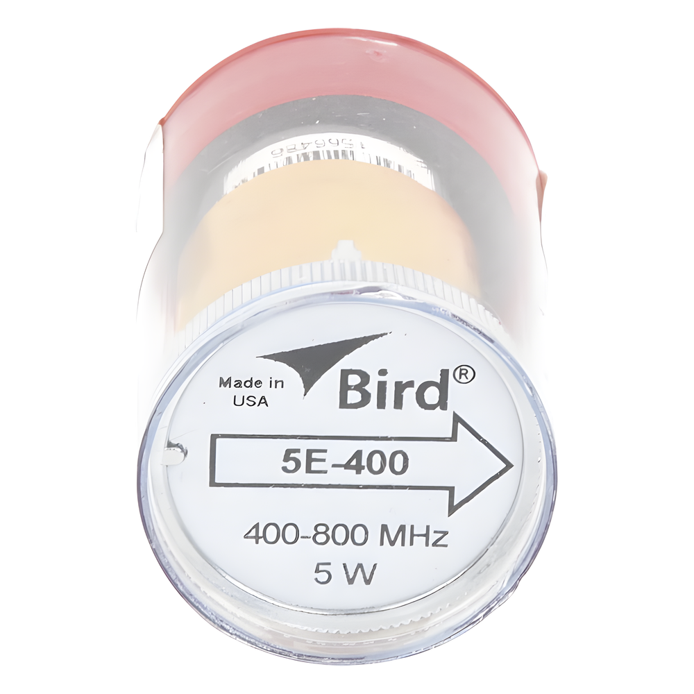 Elemento de 50 Watt en linea 7/8" para Wattmetro BIRD 43 en Rango de Frecuencia de 400 a 800 MHz.