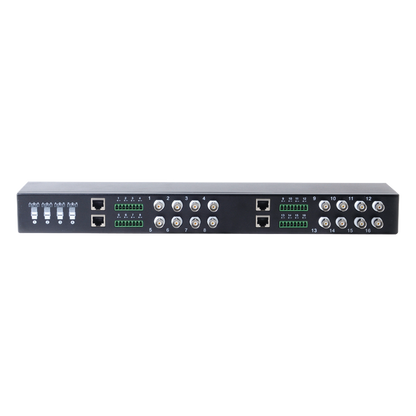 (TRANCEPTOR) RECEPTOR DE VIDEO PASIVO DE 16 CANALES / Resolución 4K / Compatible con cable UTP Cat 5e/6 / Compatible con HD-TVI/CVI/AHD/CVBS / TODO
