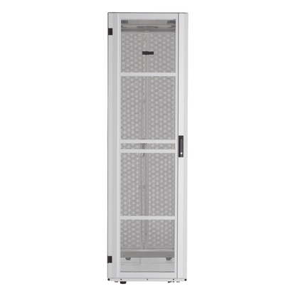 Gabinete FlexFusion™ XGL (Light) para Centros de Datos, 42 UR, 800 mm de Ancho, 1070 mm de Profundidad, Fabricado en Acero, Color Blanco