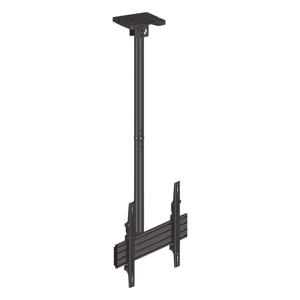 Montaje de Techo para Pantallas de 32"- 75I"| VESA 100 X 100 HASTA 400 X 400| Capacidad Máxima de Carga 50Kg