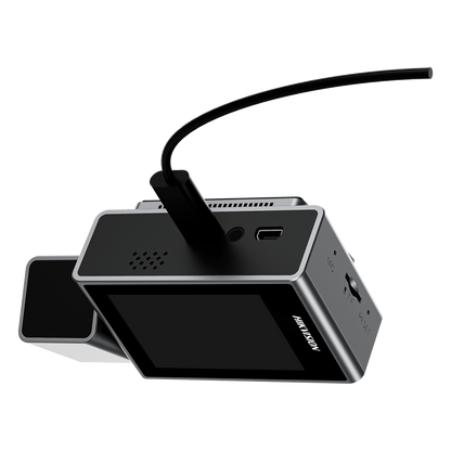 Cámara de Tablero Dual 4K + 1080p / Gran Angular 136° / ADAS / WiFi / G-Sensor / Display 2.45" / Reconocimiento de Voz / Micro SD 256GB / USB Tipo-C