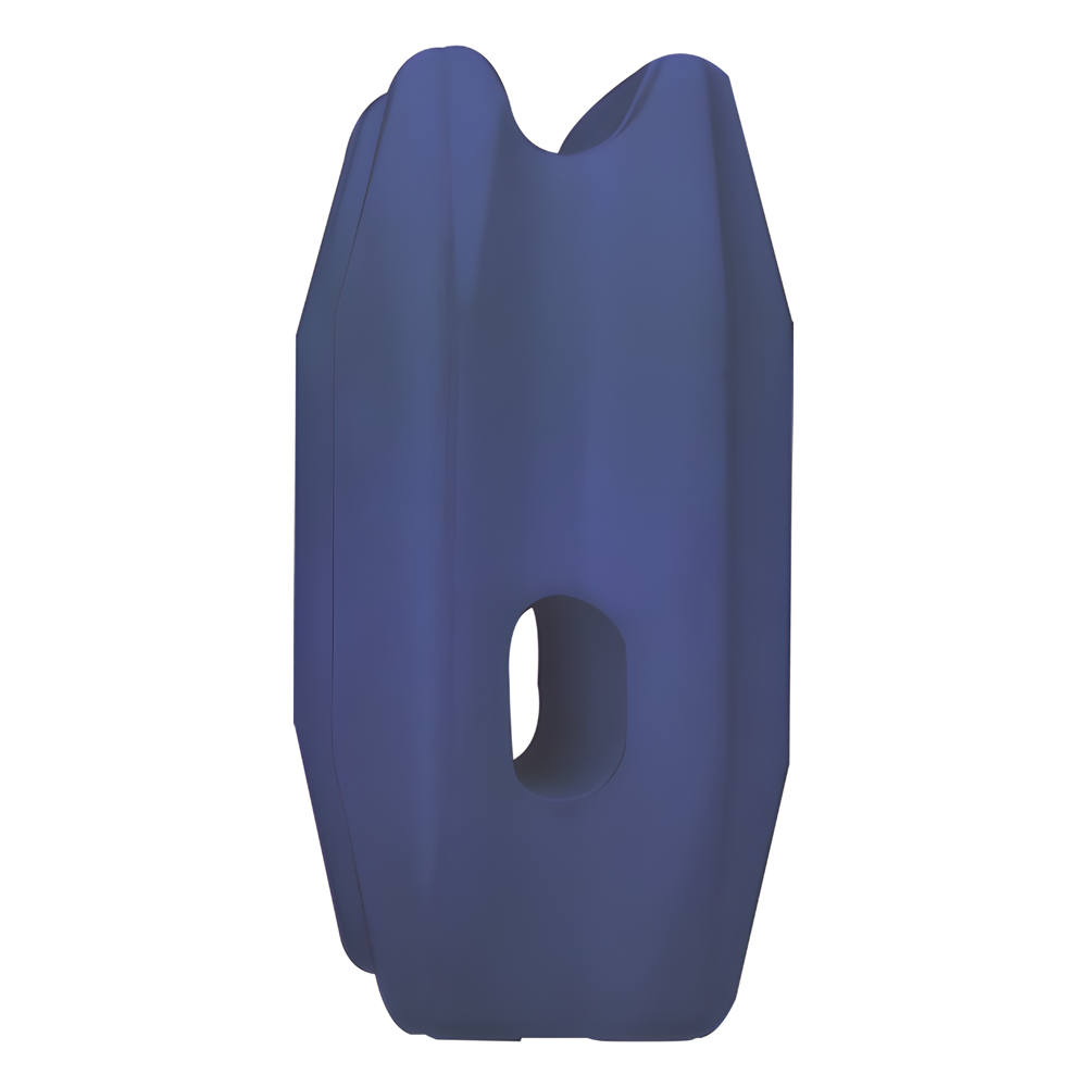 Aislador Azul de Esquina para Cercos Eléctricos / 18 kV / Resinas Vírgenes / Resistencia 7.5-10.2 kg / Anti UV / 66 mm x 31.6 mm