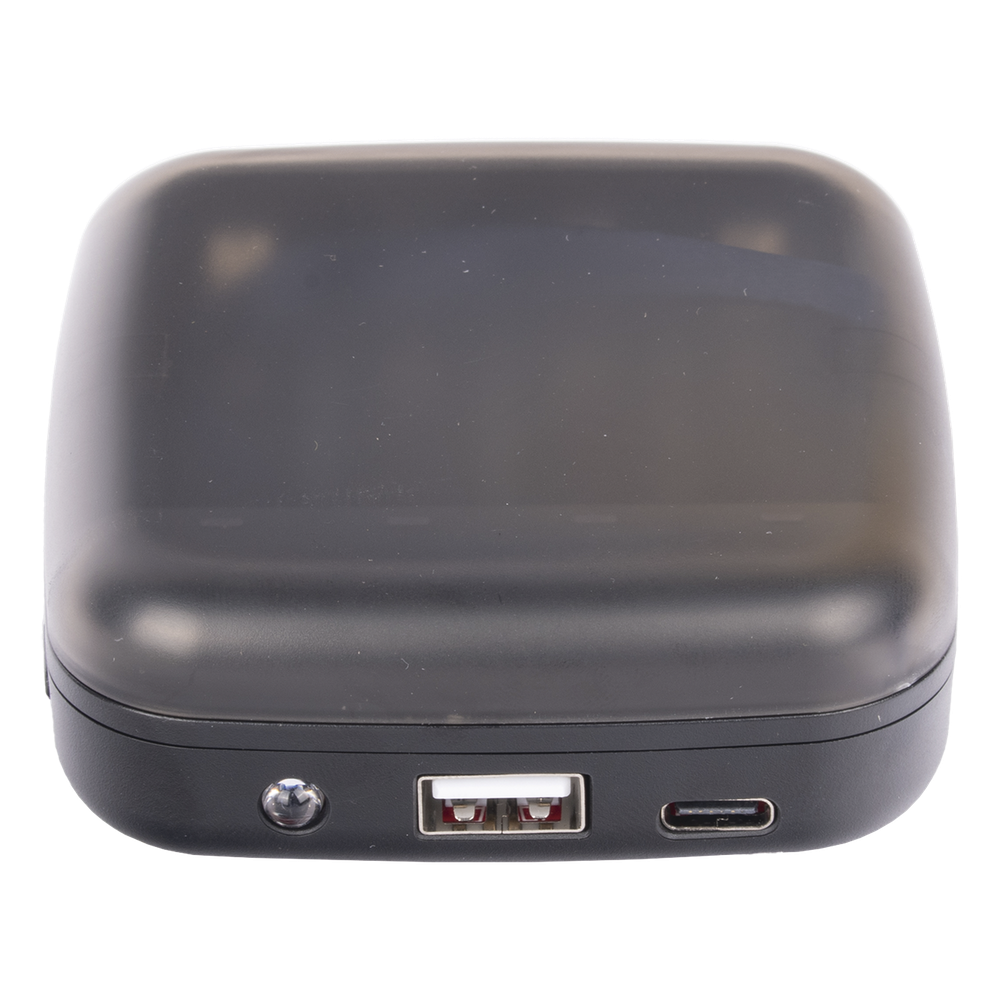 Power bank y Cargador para baterías 2 en 1, carga individual y/o simultánea hasta 4 baterías, (AA y AAA, Ni-MH y Li-Ion)