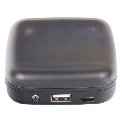 Power bank y Cargador para baterías 2 en 1, carga individual y/o simultánea hasta 4 baterías, (AA y AAA, Ni-MH y Li-Ion)