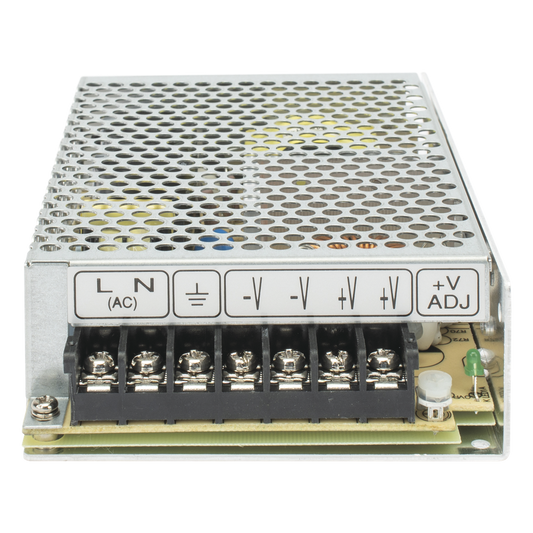 Fuente de Poder Industrial Conmutada 100W de Potencia, 24Vcc, 4.5A