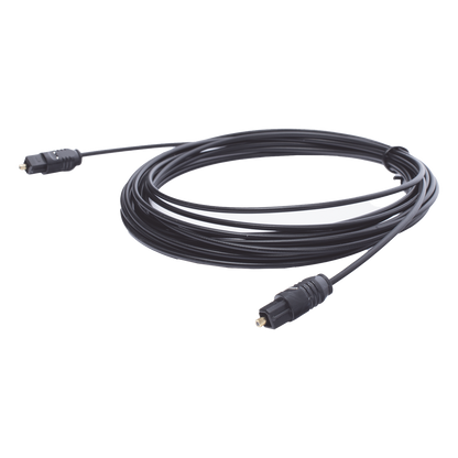 Cable Toslink de Fibra Óptica de 4.6m | Ideal para Mandar Audio Digital para Sistemas de Alta Calidad | Compatible con Amplificadores VSSL