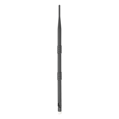 Antena Omnidireccional, 2.4 - 2.5 GHz, 9 dBi. Dimensiones 38.4 cm, ideal para router o puntos de acceso
