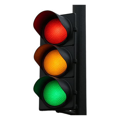 SEMAFORO DE SEÑALIZACION Rojo, Amarillo y Verde / Diametro de cada luz 40cms