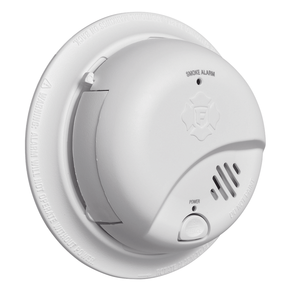 Detector de Humo Autónomo, No Requiere Panel, Con Botón para Silenciar, Sensor por Ionización