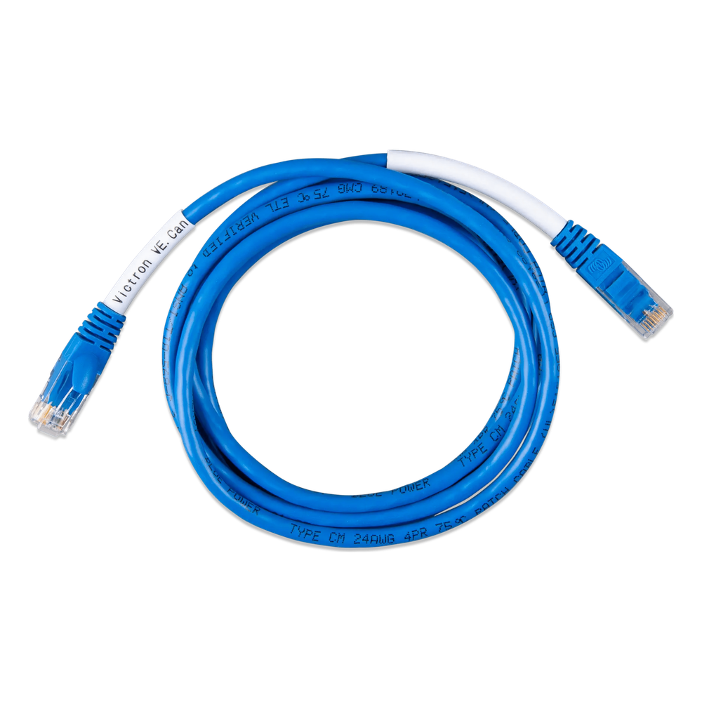 Cable Comunicación VE.Can tipo B de 1.8 m para Programación de Victron con Baterías Epever