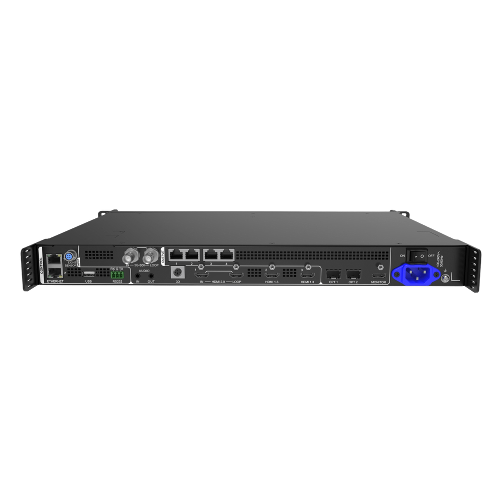 Controlador All-in-One VX400 Pro / Procesamiento de Video 4K×2K@60Hz / 4 Puertos Ethernet Gigabit / 2.6 Millones de Píxeles / 6 Capas de Video