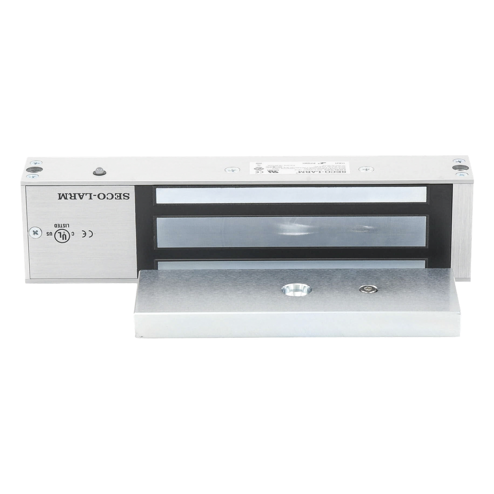 Chapa Magnética de 1200 Lbs / Sensor de Adherencia / Uso en Interior/ LED Indicador / Alimentación 12/24 Vcd Seleccionable / Sin Magnetismo Residual