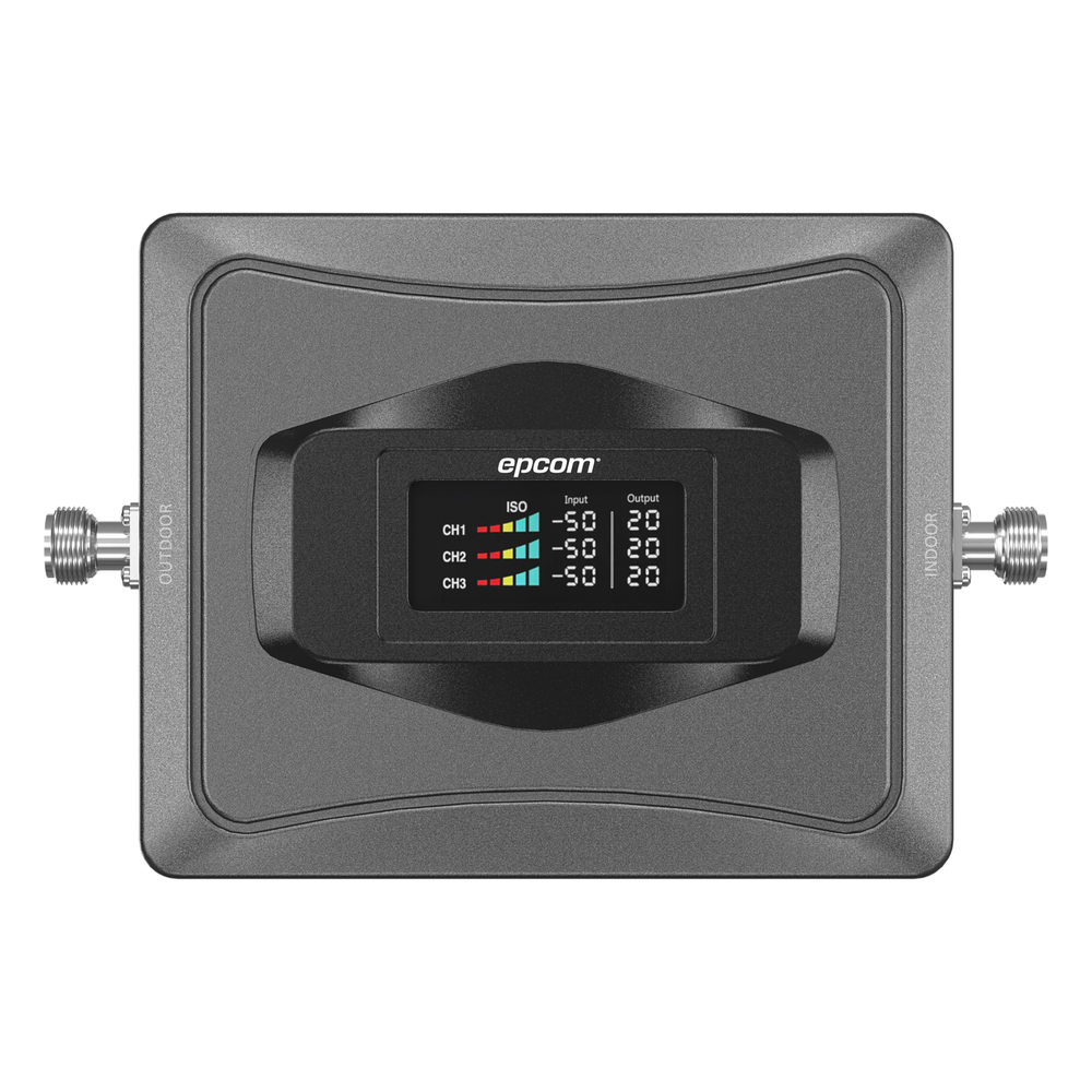 Kit Amplificador de Señal Celular 4G / Mejora las llamadas convencionales y VoLTE / Soporta los datos de las tecnologías 2G, 3G y 4G de TELCEL, AT&T