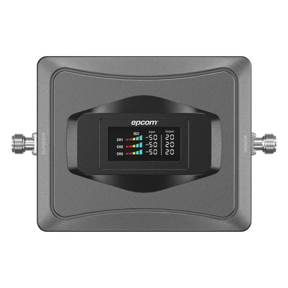 Kit Amplificador de Señal Celular 4G / Mejora las llamadas convencionales y VoLTE / Soporta los datos de las tecnologías 2G, 3G y 4G de TELCEL, AT&T