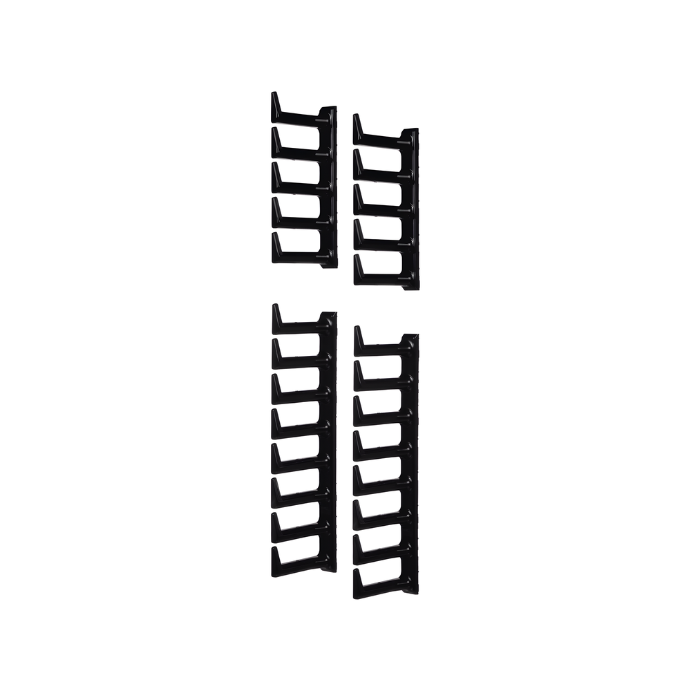 Kit de Dedos Para Administración de Cables en Gabinetes FlexFusion™ Light, de 42 UR, Dedos de 100 mm de Longitud, Color Negro