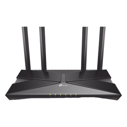 Router WiFi6 AX1800 / MIMO 2X2 / EasyMesh / 1 Puertos Gigabit WAN + 4 Puertos Gigabit LAN / OFDMA / Beamforming / WPA3 / Tether App / HomeShield