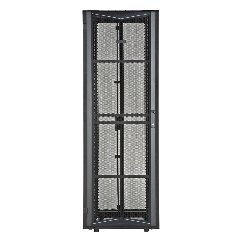 Gabinete FlexFusion para Centros de Datos, 45 UR, 800 mm de Ancho, 1200 mm de Profundidad, Fabricado en Acero, Color Negro