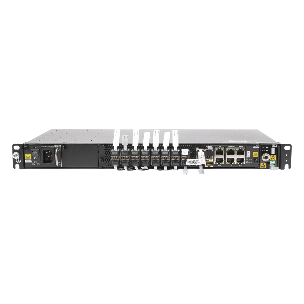Mini OLT Abierta de 16 Puertos GPON / Incluye 16 módulos C+ y Fuente de CA / Gestión por WebUI / Incluye Software de Gestión UNM2000