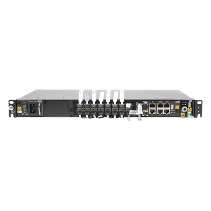 Mini OLT Abierta de 16 Puertos GPON / Incluye 16 módulos C+ y Fuente de CA / Gestión por WebUI / Incluye Software de Gestión UNM2000
