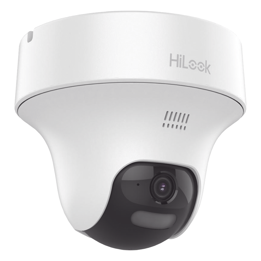 [Audio Bidireccional + Dual Light + ColorVu] Turret PT TURBOHD 2 Megapixel (1080p) / Lente 3.6 mm / 25 mts IR EXIR + 20 mts Luz Blanca / Micrófono y