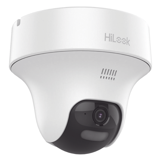 [Audio Bidireccional + Dual Light + ColorVu] Turret PT TURBOHD 2 Megapixel (1080p) / Lente 3.6 mm / 25 mts IR EXIR + 20 mts Luz Blanca / Micrófono y