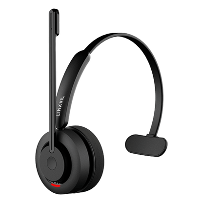 Auriculares Bluetooth / Micrófono Omnidireccional / Cancelación de Ruido AI ENC / Busylight Integrado / Bluetooth 5.4 Multipunto / Batería 400 mAh